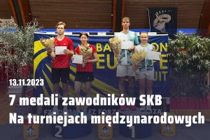 Read more about the article Zwycięstwo Roberta Cybulskiego w Norwegii oraz 5 medali na Yonex International Festival w Białymstoku