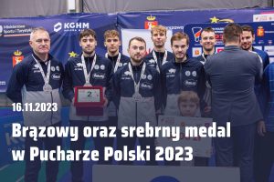 Read more about the article Brązowy medal dla damskiej a srebrny dla męskiej podczas Pucharu Polski 2023